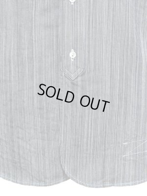 画像6: 【 JELADO（ジェラード） 】 七分袖インディゴヒッコリーストライプワークシャツ [ LOWER SHIRTS ] 再入荷！