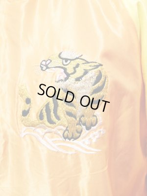 画像12: 【 TAILOR TOYO(テーラー東洋） 】 リバーシブルアセテートスカジャン ACETATE SOUVENIR JACKET [ 牡丹×虎 ]