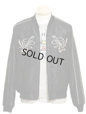 画像3: 【 TAILOR TOYO(テーラー東洋） 】 アセテートスカジャン REVERSIBLE ACETATE SUKA [ 鷲×JAPAN MAP ]