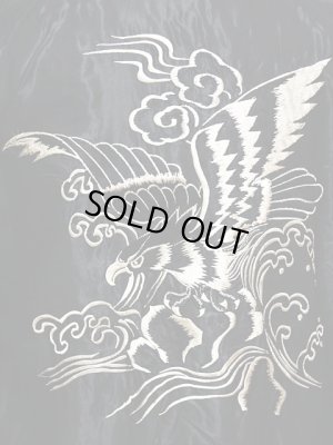 画像4: 【 TAILOR TOYO(テーラー東洋） 】 アセテートスカジャン REVERSIBLE ACETATE SUKA [ 鷲×JAPAN MAP ]