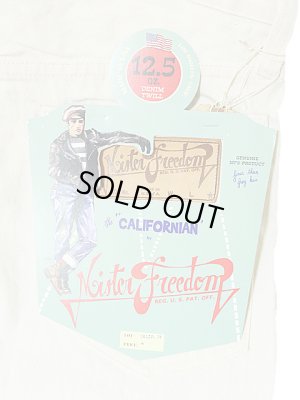 画像11: 【 SUGAR CANE×Mister Freedom（シュガーケン×ミスターフリーダム） 】 【 12.5oz. 】 デッドストックホワイトコーンデニム NOS WHITE DENIM [ CALIFORNIAN LOT.74 ] [ Made in U.S.A. ]
