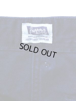 画像10: 【 Pherrow's（フェローズ） 】 インディゴコットンバックサテンベイカーパンツ 再入荷！