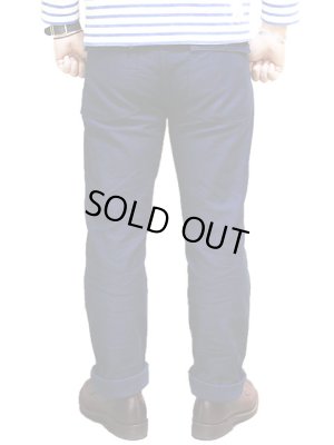 画像2: 【 Pherrow's（フェローズ） 】 インディゴコットンバックサテンベイカーパンツ 再入荷！