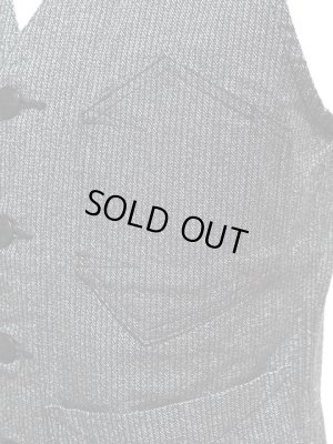 画像4: 【 JELADO（ジェラード） 】 撚り杢ストライプレイルローダーワークベスト [ Railroader Vest ] 再入荷！