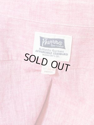 画像8: 【 Pherrow's（フェローズ） 】 七分袖コットンリネンシャンブレーボタンダウンシャツ 再入荷！