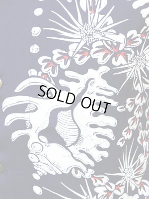 画像3: 【 SUN SURF（サンサーフ） 】 半袖アロハシャツ S/S HAWAIIAN ALOHA SHIRT [ SHELL BORDER ]