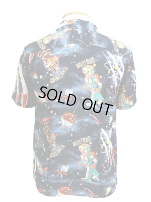 画像2: 【 SUN SURF SPECIAL EDITION（サンサーフスペシャルエディション） 】 半袖アロハシャツ S/S HAWAIIAN ALOHA SHIRT [ THE DAY OF SPACE ROBOT ] 【 HOALOHA 】