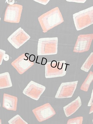 画像4: 【 STAR OF HOLLYWOOD（スターオブハリウッド） 】 半袖ドビーコットンオープンカラーシャツ S/S DOBBY COTTON OPEN SHIRTS [ SQUARES ]