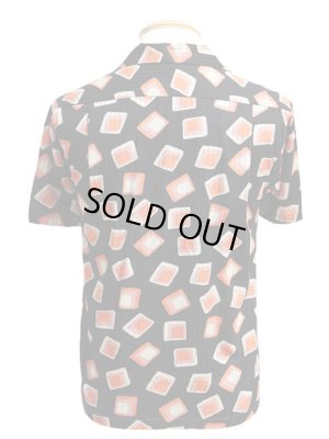 画像2: 【 STAR OF HOLLYWOOD（スターオブハリウッド） 】 半袖ドビーコットンオープンカラーシャツ S/S DOBBY COTTON OPEN SHIRTS [ SQUARES ]