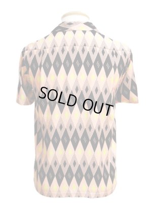 画像2: 【 STAR OF HOLLYWOOD（スターオブハリウッド） 】 半袖レーヨンオープンカラーシャツ S/S HIGH DENSITY RAYON OPEN SHIRTS [ DIAMOND ]