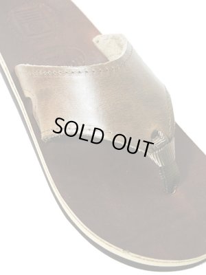 画像3: 【 THE SANDALMAN（ザ・サンダルマン） 】 ホーウィンクロムエクセルレザーサンダル [ ビーチワイド ] [ LUA別注モデル ]