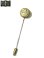画像1: 【 ORGUEIL（オルゲイユ） 】 オリジナル真鍮製ボタンハットピン [ ORIGINAL BRASS BUTTON HAT PIN ] (1)