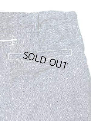 画像4: 【 UES（ウエス） 】 オリジナルシャンブレーバミューダショーツ