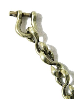 画像3: 【 INCEPTION（インセプション） 】 Ｓカンウォレットチェーン [ GOLD ]