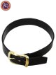 【 KC'S（ケーシーズ） 】 1 3/4インチブライドルバックル付きレザーベルト [ 米国製オイルステアハイド ] [ LUA別注モデル ]