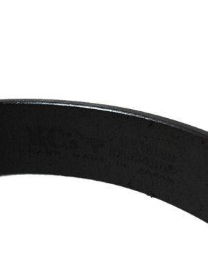 画像5: 【 KC'S（ケーシーズ） 】 1 3/4インチブライドルバックル付きレザーベルト [ 米国製オイルステアハイド ] [ LUA別注モデル ]