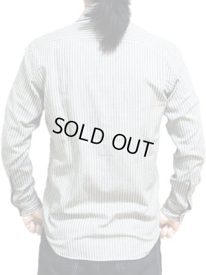 画像2: 【 ORGUEIL（オルゲイユ） 】 インディゴストライプウィンザーカラーシャツ [ WINDSOR COLLAR SHIRT ] 再入荷！