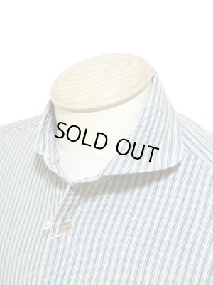 画像3: 【 ORGUEIL（オルゲイユ） 】 インディゴストライプウィンザーカラーシャツ [ WINDSOR COLLAR SHIRT ] 再入荷！