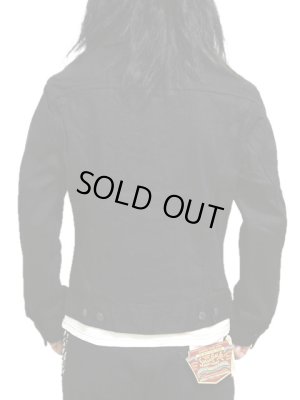 画像2: 【 SUGAR CANE（シュガーケン） 】 【 13oz. 】 ブラックデニムジャケット Gジャン [ BLACK DENIM JACKET 1962 MODEL ] [ 3rdタイプ ]