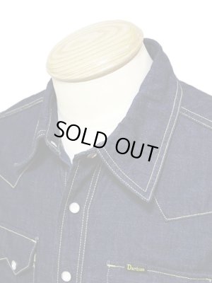 画像3: 【 STUDIO D'ARTISAN（ステュディオダルチザン） 】 【 8oz. 】 インディゴデニムウエスタンシャツ [ ワンウォッシュ ]