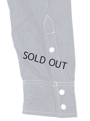 画像6: 【 STUDIO D'ARTISAN（ステュディオダルチザン） 】 【 8oz. 】 インディゴデニムウエスタンシャツ [ ワンウォッシュ ]