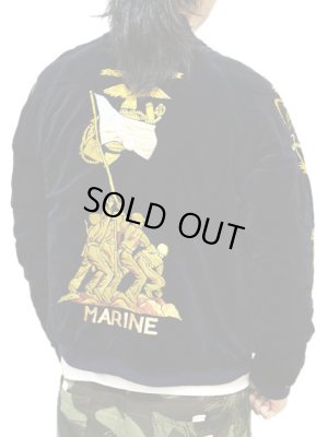 画像19: 【 TAILOR TOYO(テーラー東洋） [ 港商 ] 】 リバーシブルアセテートスカジャン SPECIAL EDITION ACETATE SOUVENIR JACKET [ MARINE PHOTO SQDN. ]