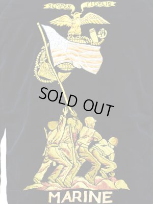 画像7: 【 TAILOR TOYO(テーラー東洋） [ 港商 ] 】 リバーシブルアセテートスカジャン SPECIAL EDITION ACETATE SOUVENIR JACKET [ MARINE PHOTO SQDN. ]