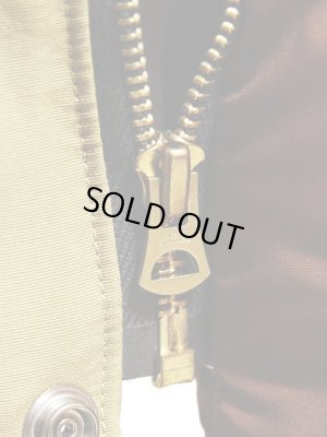 画像6: 【 SUGAR CANE（シュガーケン） 】 コットンナイロンレザーヨークダウンベスト [ COTTON/NYLON LEATHER YOKE DOWN VEST ] 再入荷！