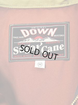 画像7: 【 SUGAR CANE（シュガーケン） 】 コットンナイロンレザーヨークダウンベスト [ COTTON/NYLON LEATHER YOKE DOWN VEST ] 再入荷！