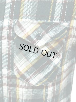 画像4: 【 UES（ウエス） 】 先染めヘビーチェックネルシャツ [ グリーン ]