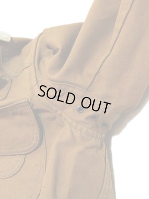 画像8: 【 SUGAR CANE（シュガーケン） 】 【 13oz. 】 ブラウンキャンバスハンティングジャケット BROWN CANVAS HUNTING JACKET