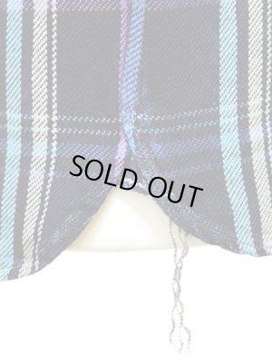 画像6: 【 Pherrow's（フェローズ） 】 インディゴヘビーウェイトフランネルチェックシャツ [ ブルー×インディゴ ]