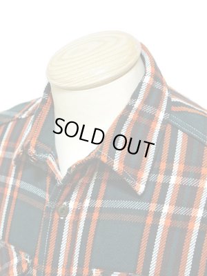 画像3: 【 UES（ウエス） 】 先染めヘビーチェックネルシャツ [ グリーン ]