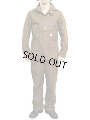 画像3: 【 HEAD LIGHT（ヘッドライト） 】 【 13oz. 】 ブラウンダックオーバーオール BROWN DUCK OVERALLS [ 実名復刻モデル ]再入荷！