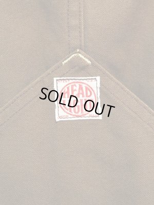 画像14: 【 HEAD LIGHT（ヘッドライト） 】 【 13oz. 】 ブラウンダックオーバーオール BROWN DUCK OVERALLS [ 実名復刻モデル ]再入荷！