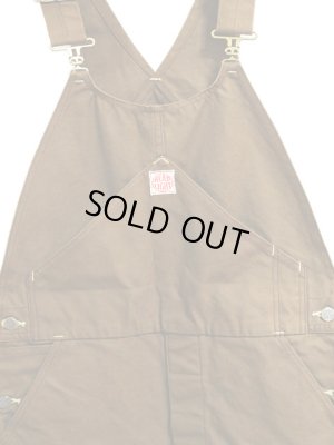 画像4: 【 HEAD LIGHT（ヘッドライト） 】 【 13oz. 】 ブラウンダックオーバーオール BROWN DUCK OVERALLS [ 実名復刻モデル ]再入荷！