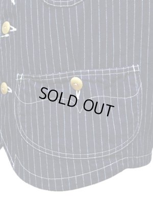 画像4: 【 Pherrow's（フェローズ） 】 ウォバッシュストライプハンティングワークベスト