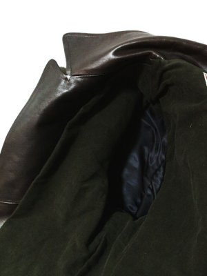 画像13: 【 Y'2 LEATHER（ワイツーレザー） 】 ハンドダイニングホースハイドダブルライダースジャケット [ 馬革 ] 