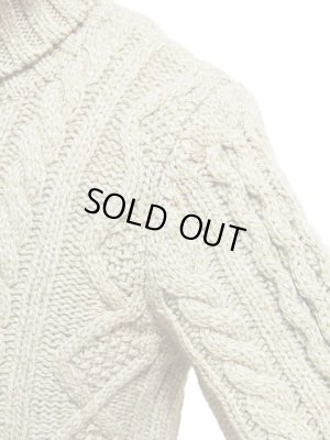 画像5: 【 JELADO（ジェラード） 】 メリノウールケーブル編みタートルネックニットセーター [ Turtle Neck Cable Knit ]