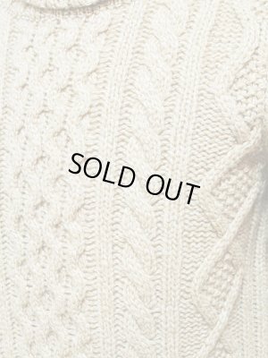 画像4: 【 JELADO（ジェラード） 】 メリノウールケーブル編みタートルネックニットセーター [ Turtle Neck Cable Knit ]