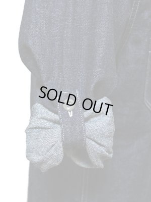 画像9: 【 Pherrow's（フェローズ） 】 カスタムインディゴデニムボタンダウンワークシャツ [ DIAMOND BROTHERS ]