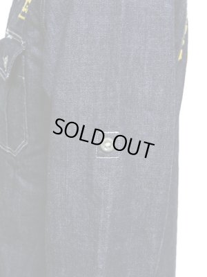 画像8: 【 Pherrow's（フェローズ） 】 カスタムインディゴデニムボタンダウンワークシャツ [ DIAMOND BROTHERS ]