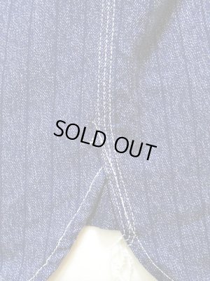 画像8: 【 Pherrow's（フェローズ） 】 撚り杢ストライプラウンドヨークワークシャツ