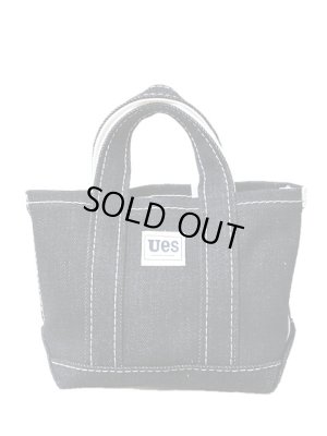 画像2: 【 UES（ウエス） 】 【 23oz. 】 オリジナルインディゴデニムミニトートバッグ 再入荷！