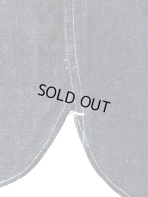 画像6: 【 Pherrow's（フェローズ） 】 インディゴデニムショールカラーワークシャツ