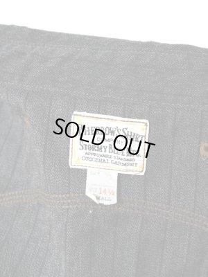 画像11: 【 Pherrow's（フェローズ） 】 撚り杢ストライプラウンドヨークワークシャツ