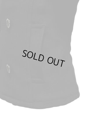 画像7: 【 Pherrow's（フェローズ） 】 オリジナルショートPコート [ ウールメルトン ] [ BLACK ] 再入荷！