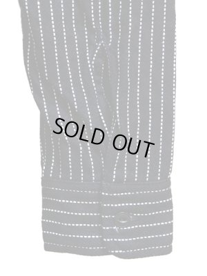 画像5: 【 UES（ウエス） 】 先染めインディゴストライプヘビーネルシャツ