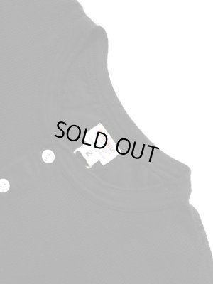 画像2: 【 UES（ウエス） 】 長袖サーマルヘンリーネックTシャツ [ ブラック ] 再入荷！