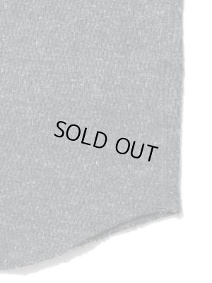 画像4: 【 UES（ウエス） 】 長袖サーマルヘンリーネックTシャツ [ 杢チャコール ] 再入荷！